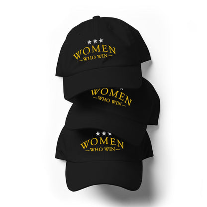 Hat "Women Who Win" Cotton Embroidered Hat