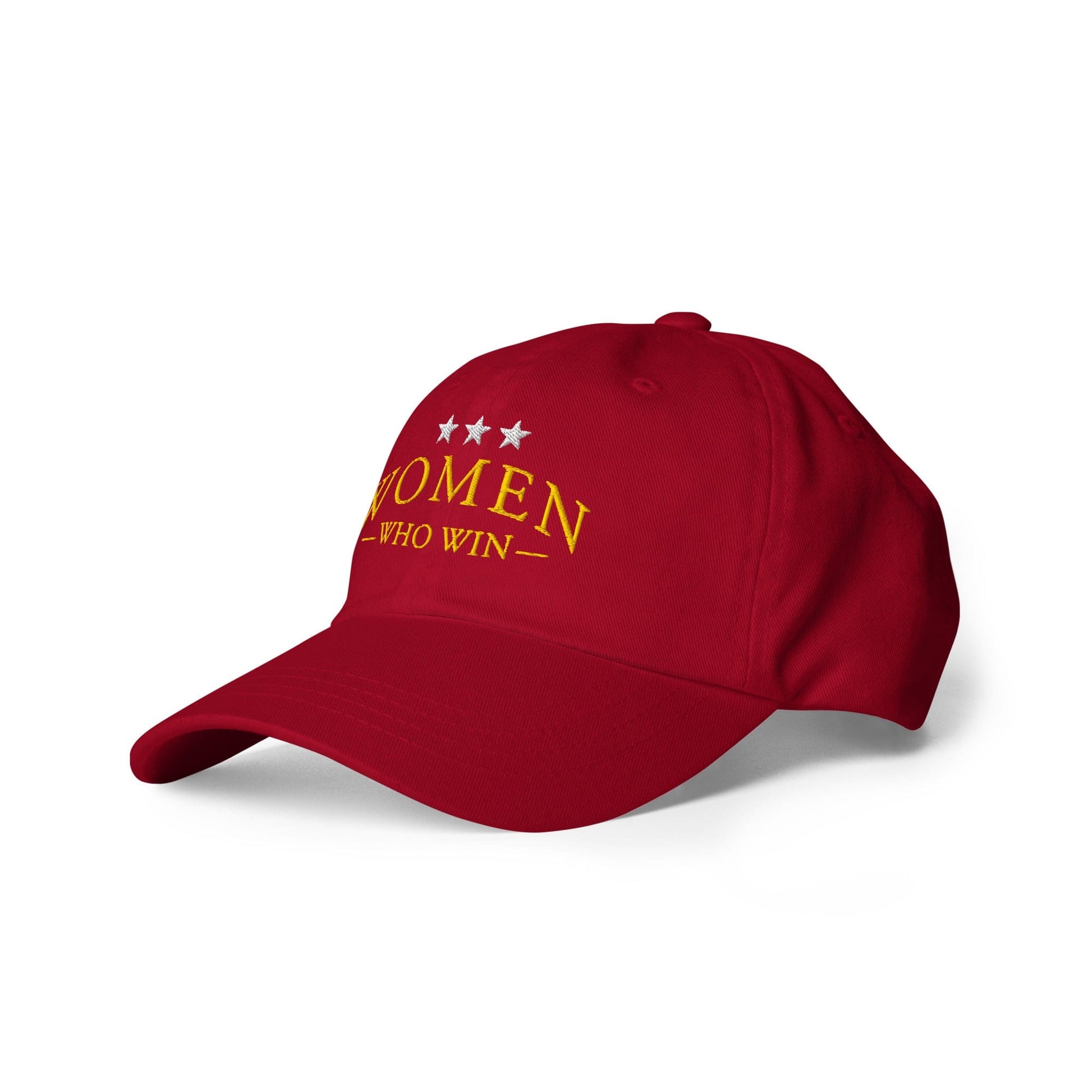 Hat "Women Who Win" Cotton Embroidered Hat