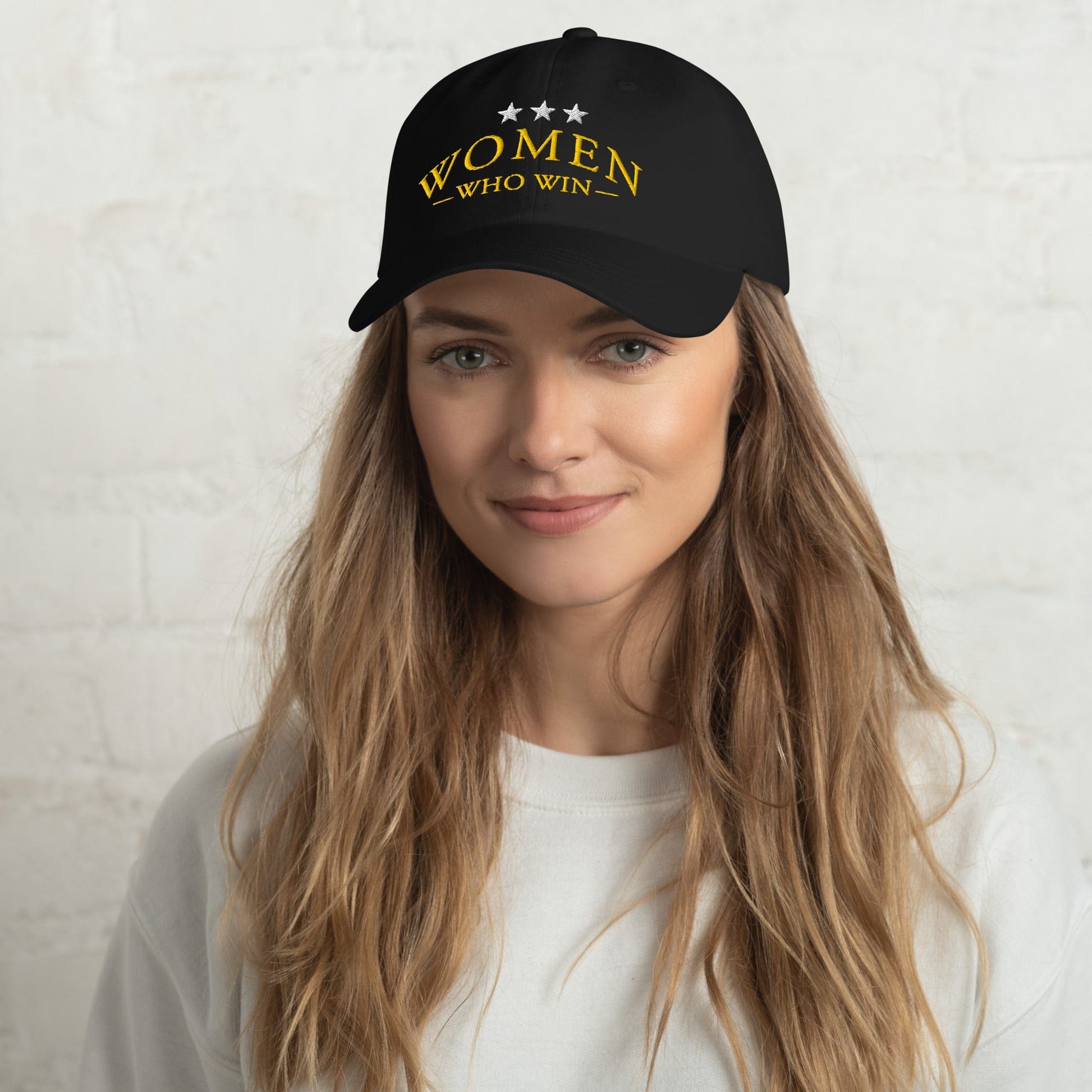 Hat "Women Who Win" Cotton Embroidered Hat