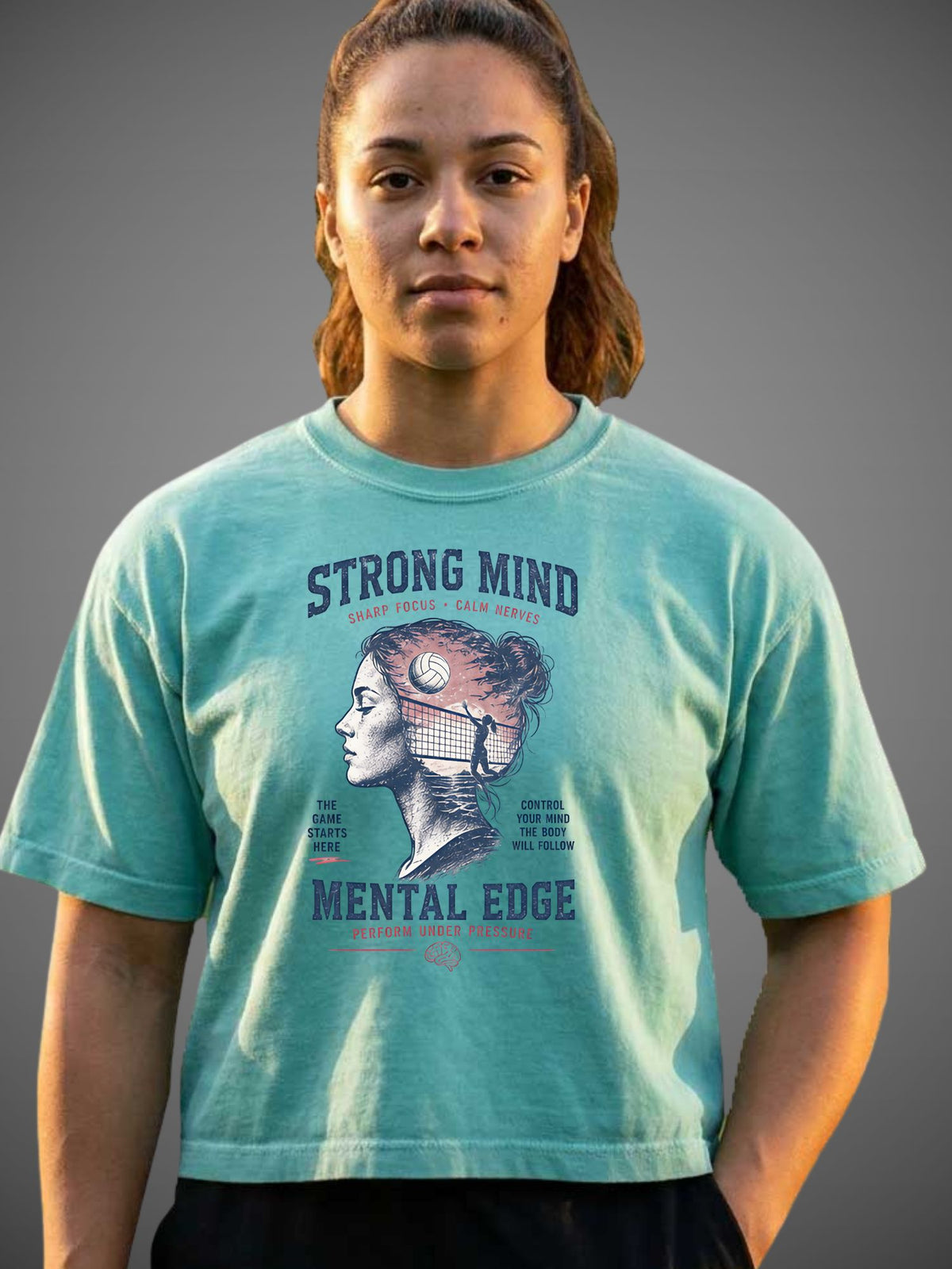 Strong Mind Mental Edge Women's Boxy Tee