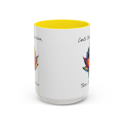 Mug Inspirational Cactus Coffee Mug - 11oz & 15oz - Perfect Gift for Plant Lovers