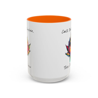 Mug Inspirational Cactus Coffee Mug - 11oz & 15oz - Perfect Gift for Plant Lovers