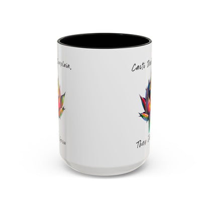 Mug Inspirational Cactus Coffee Mug - 11oz & 15oz - Perfect Gift for Plant Lovers