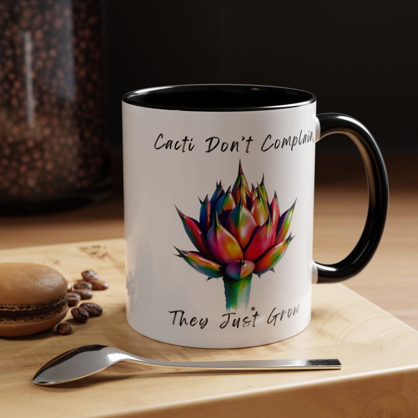 Mug Inspirational Cactus Coffee Mug - 11oz & 15oz - Perfect Gift for Plant Lovers