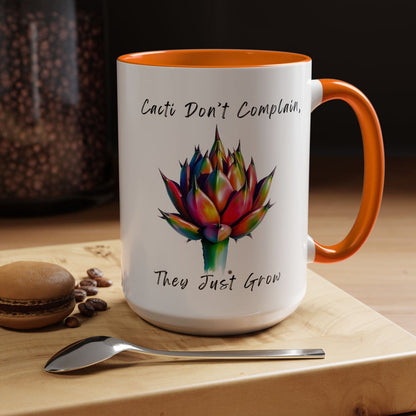 Mug Inspirational Cactus Coffee Mug - 11oz & 15oz - Perfect Gift for Plant Lovers