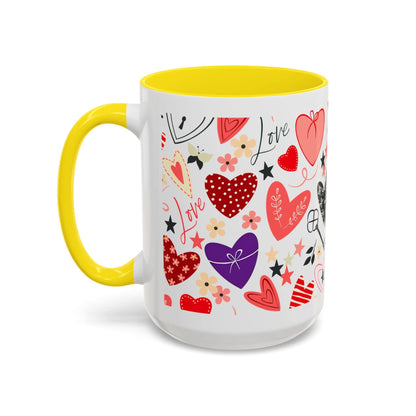 Mug Love Accent Coffee Mug (11oz.) and (15oz.)