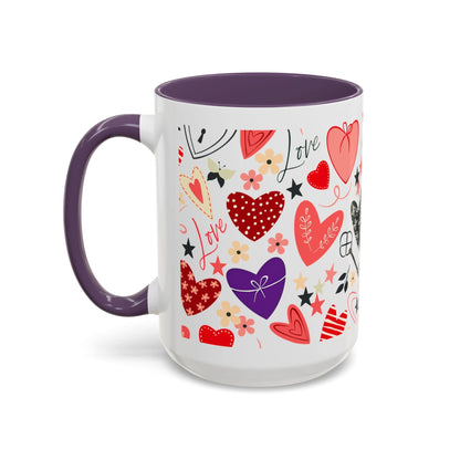 Mug Love Accent Coffee Mug (11oz.) and (15oz.)