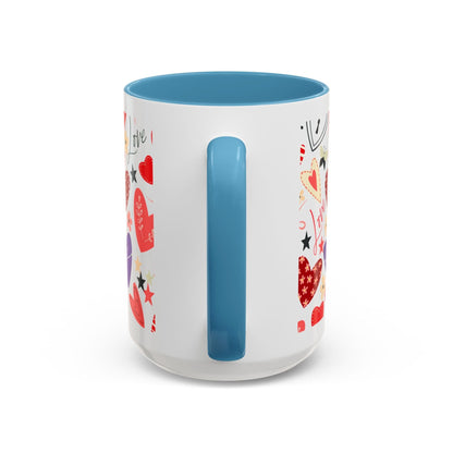 Mug Love Accent Coffee Mug (11oz.) and (15oz.)