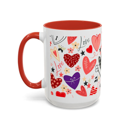 Mug Love Accent Coffee Mug (11oz.) and (15oz.)