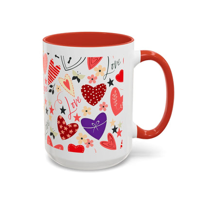 Mug Love Accent Coffee Mug (11oz.) and (15oz.)