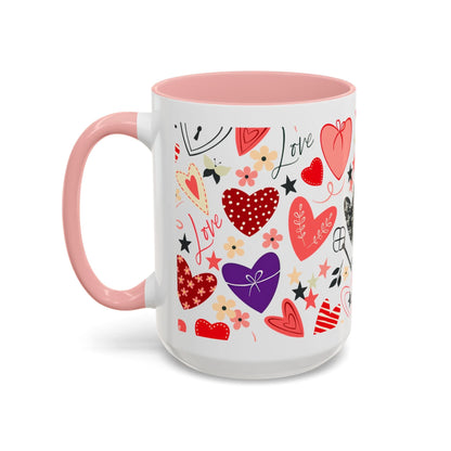 Mug Love Accent Coffee Mug (11oz.) and (15oz.)