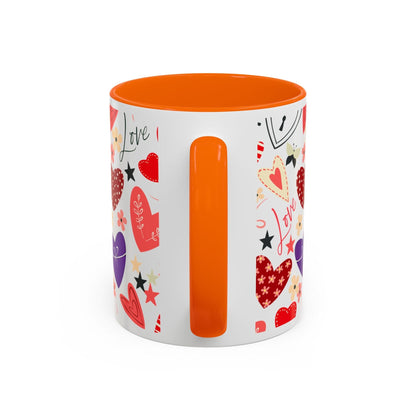 Mug Love Accent Coffee Mug (11oz.) and (15oz.)