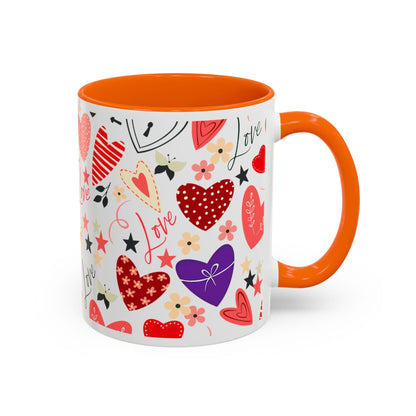 Mug Love Accent Coffee Mug (11oz.) and (15oz.)