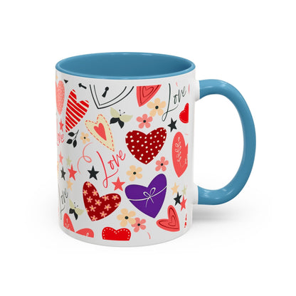 Mug Love Accent Coffee Mug (11oz.) and (15oz.)