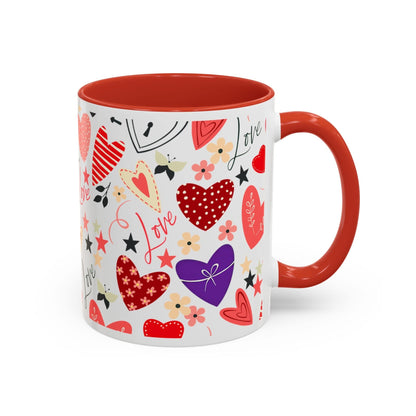 Mug Love Accent Coffee Mug (11oz.) and (15oz.)
