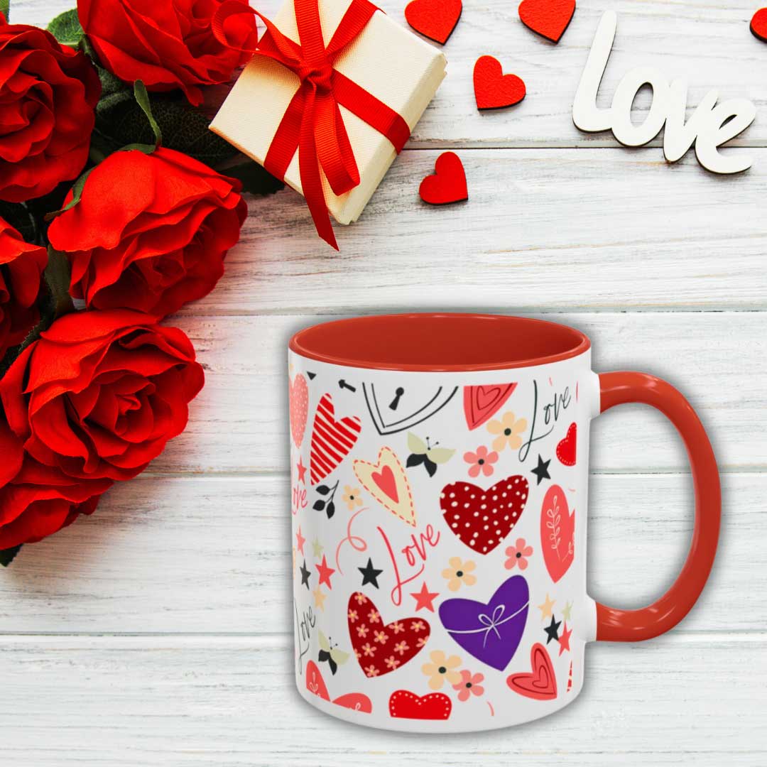 Mug Love Accent Coffee Mug (11oz.) and (15oz.)