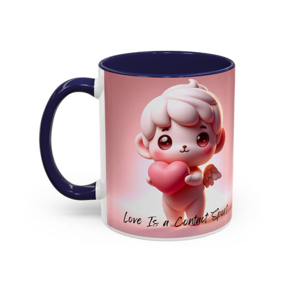 Mug Love Is a Contact Sport Mug