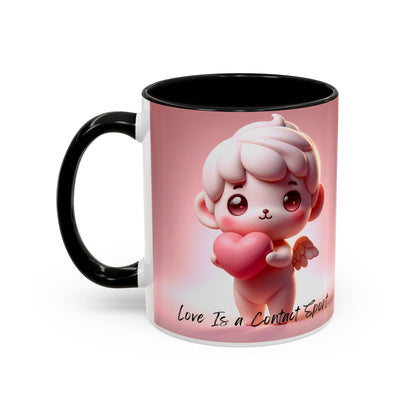 Mug Love Is a Contact Sport Mug
