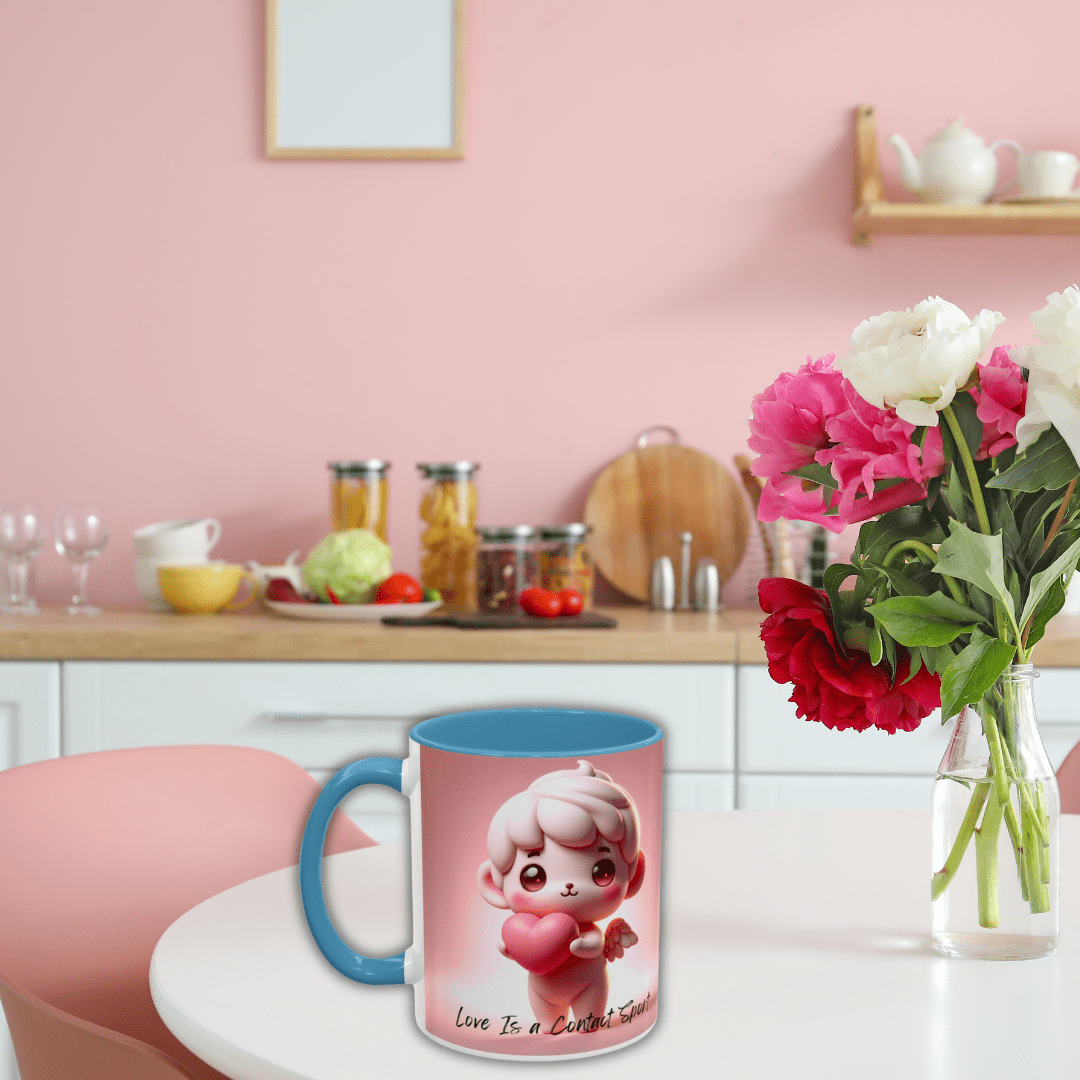 Mug Love Is a Contact Sport Mug