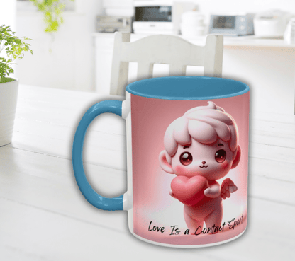 Mug Love Is a Contact Sport Mug