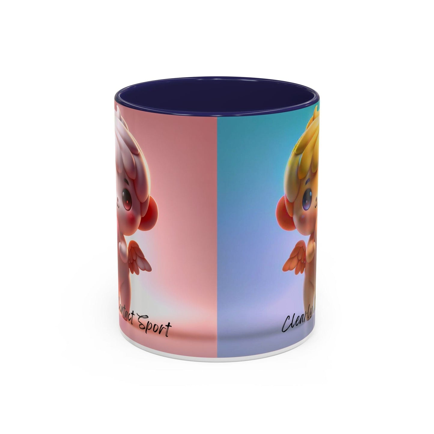 Mug Love Is a Contact Sport Mug 11oz / Navy