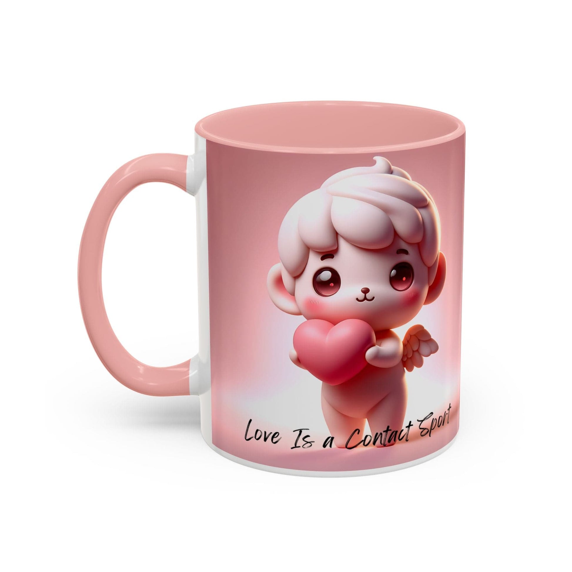 Mug Love Is a Contact Sport Mug 11oz / Pink