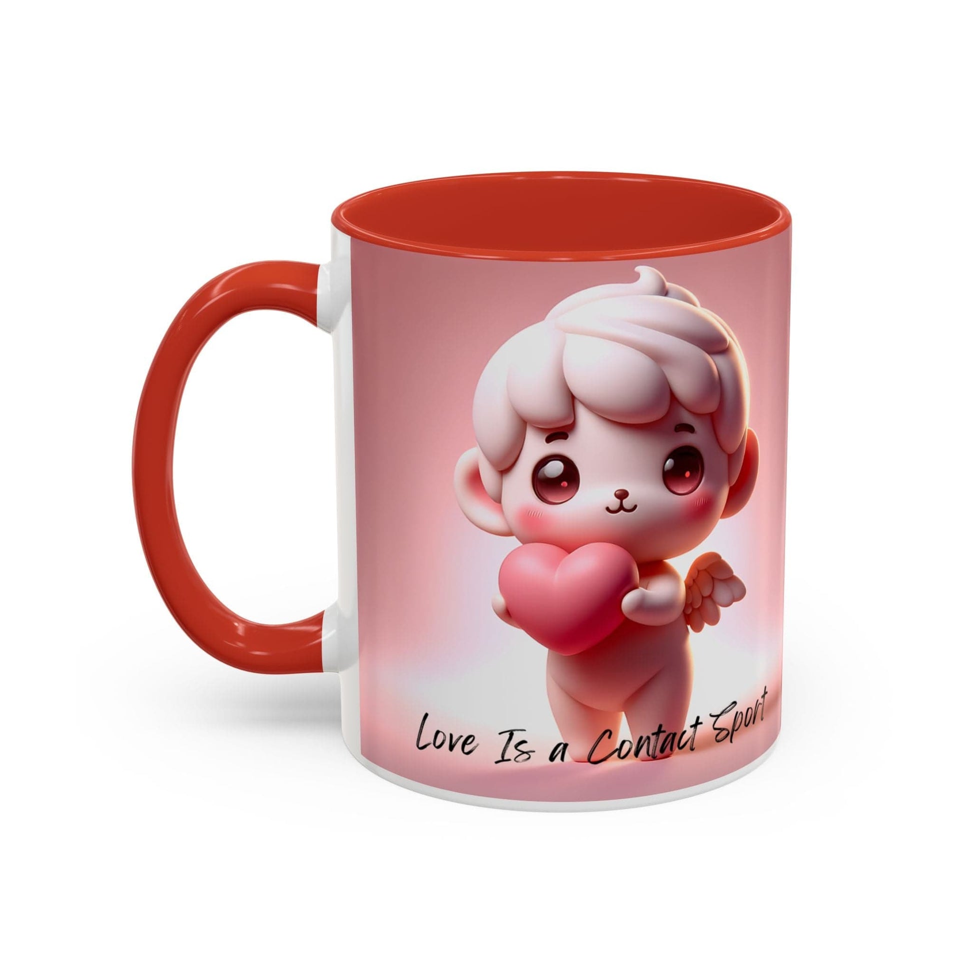 Mug Love Is a Contact Sport Mug 11oz / Red