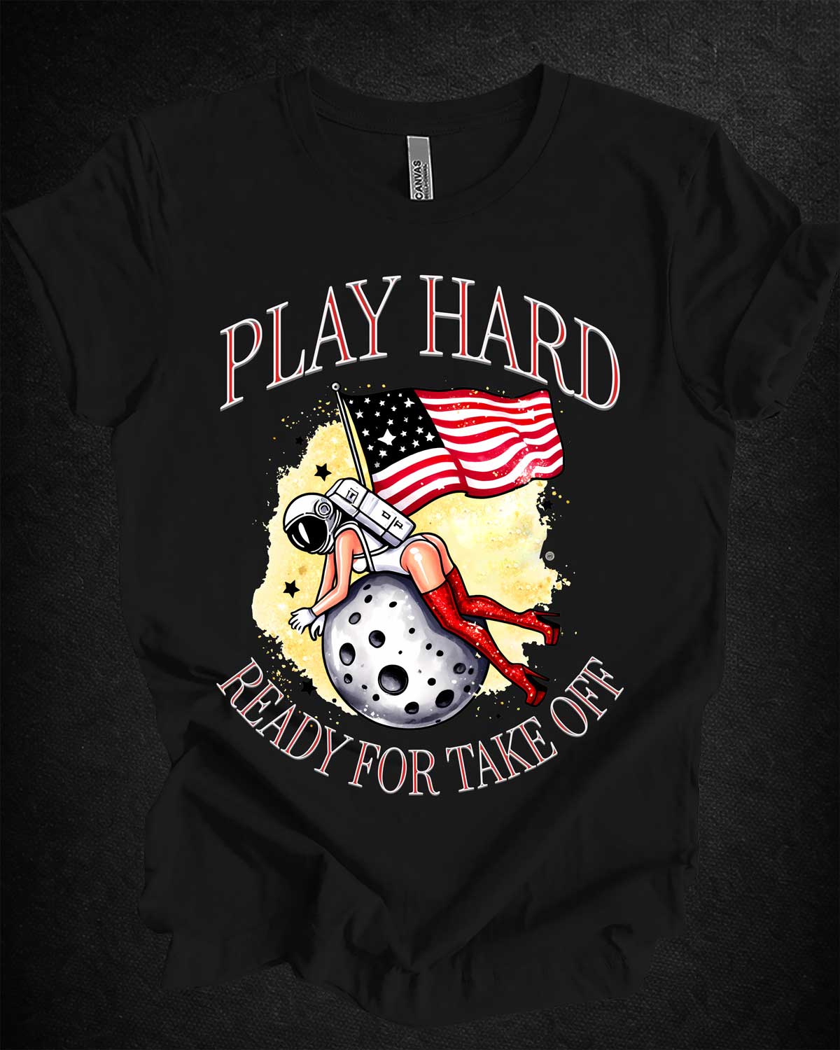Play Hard — Ready for Takeoff Tee