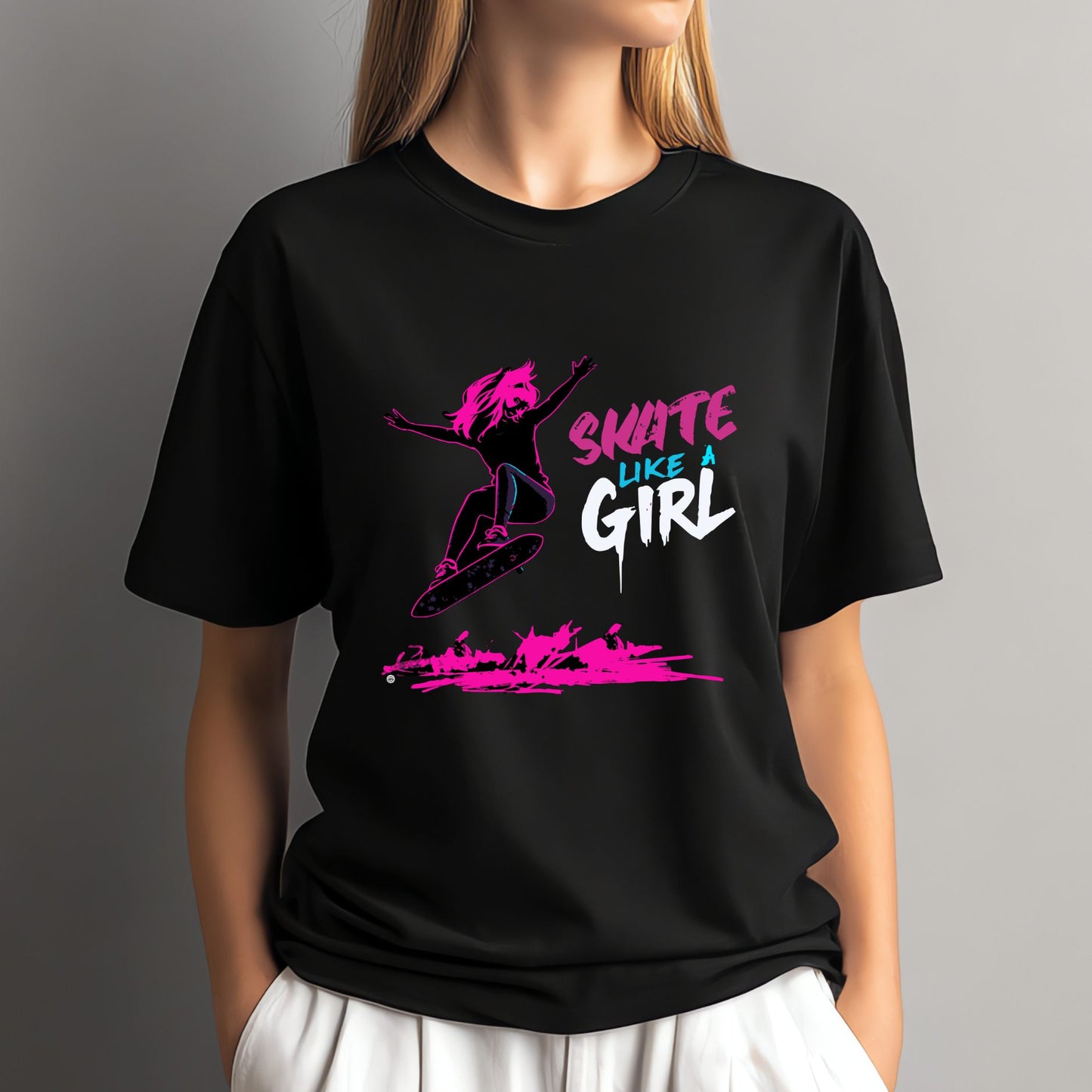Skate Like A Girl Tee