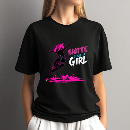Skate Like A Girl Tee