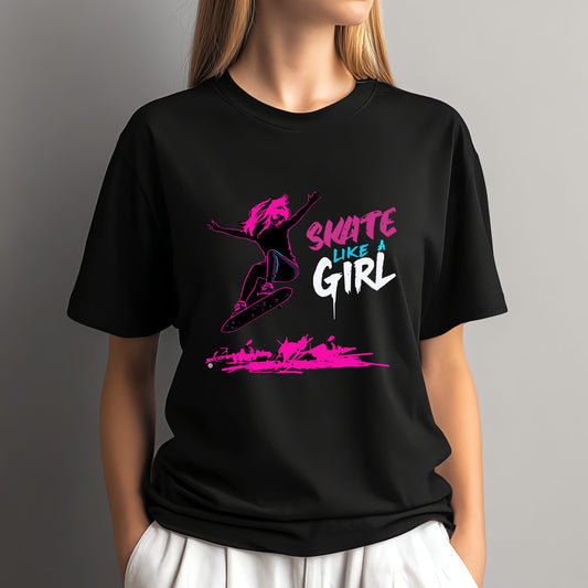 Skate Like A Girl Tee