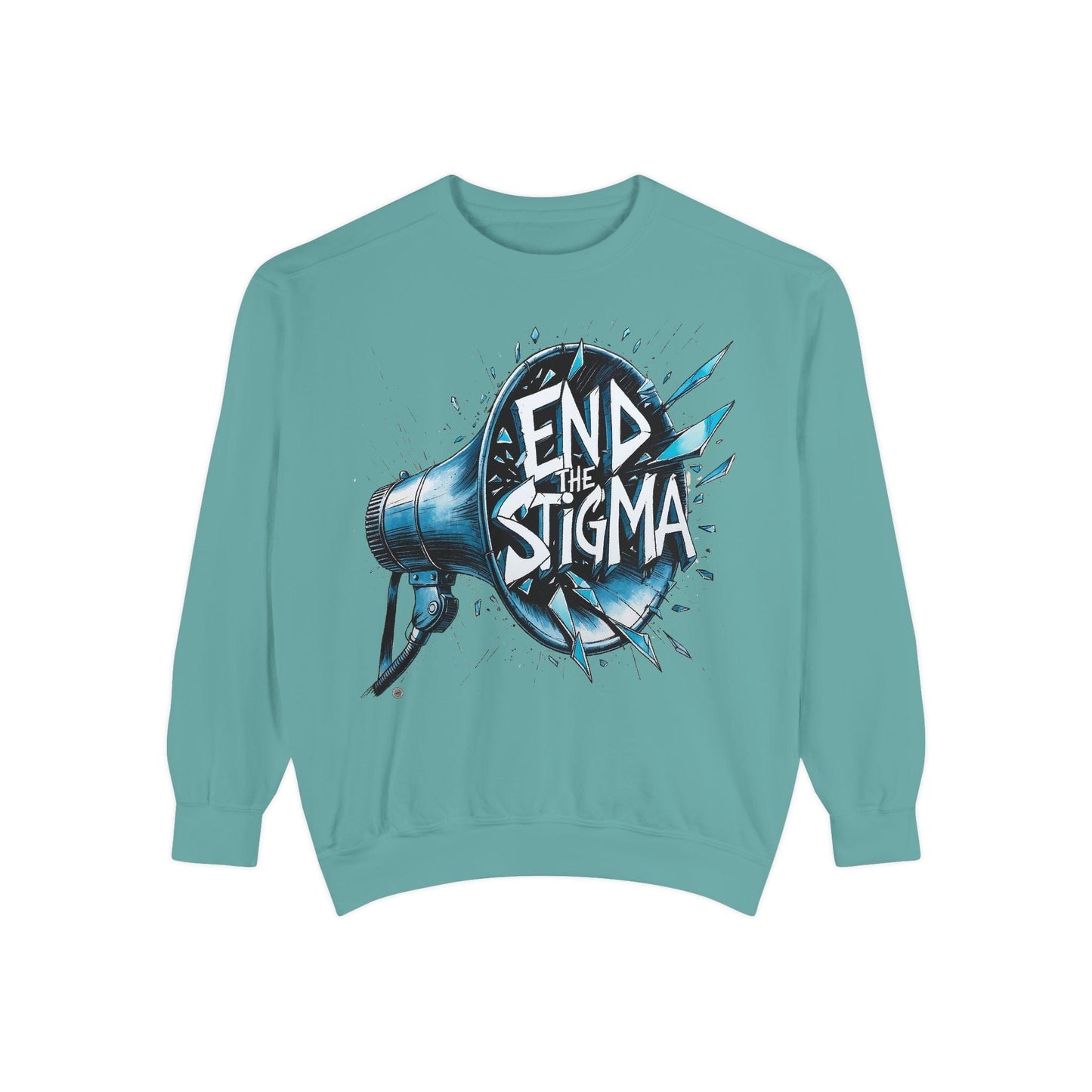 Sweatshirt End the Stigma Sweatshirt - Unisex Seafoam / S