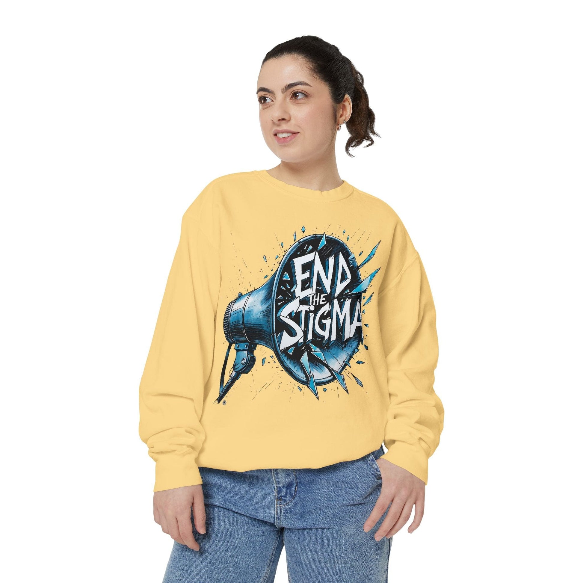 Sweatshirt End the Stigma Sweatshirt - Unisex Butter / S