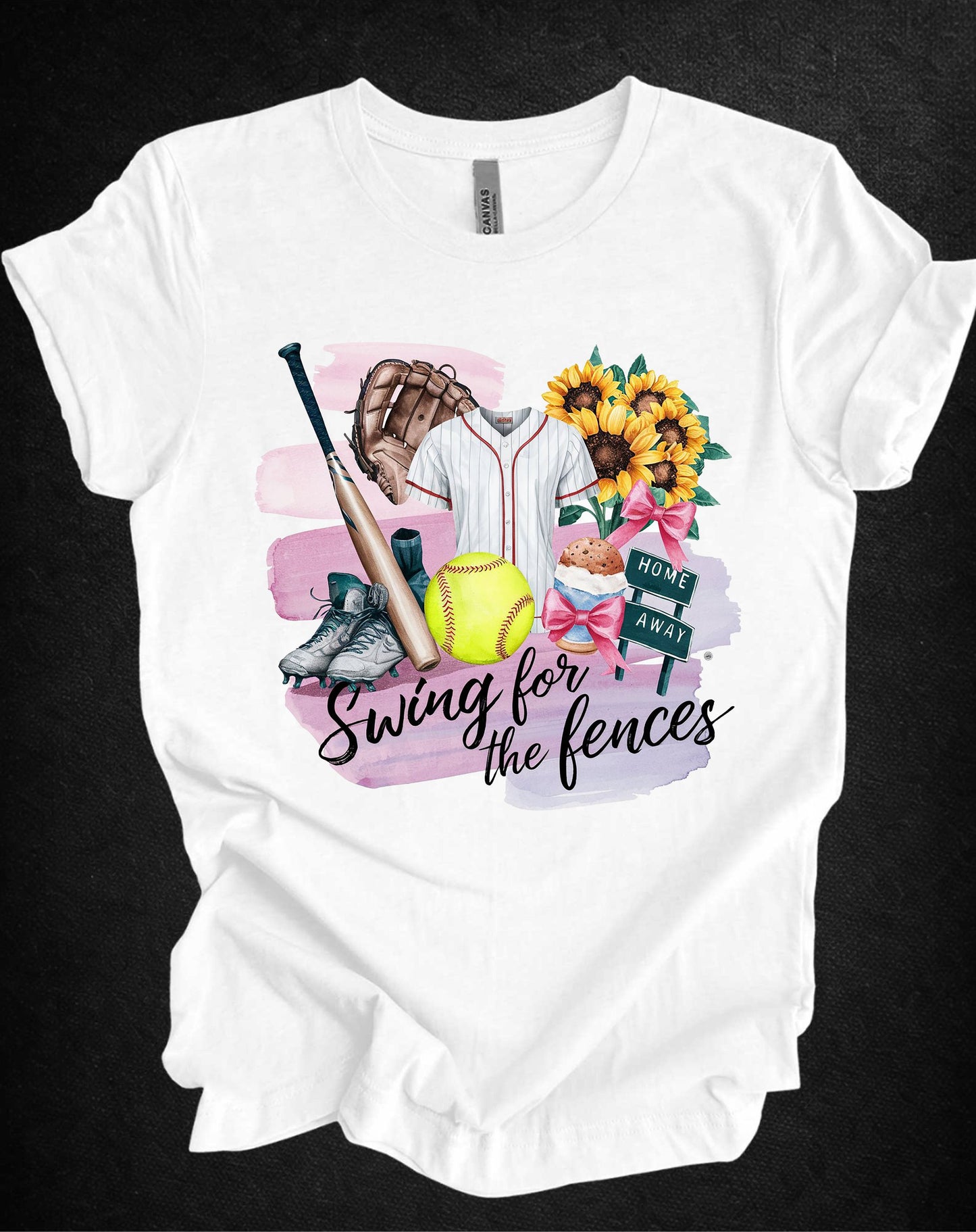 Swing for the Fences – Softball Life Tee
