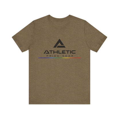 T-Shirt Athletic Pride Gear Tee Heather Olive / S