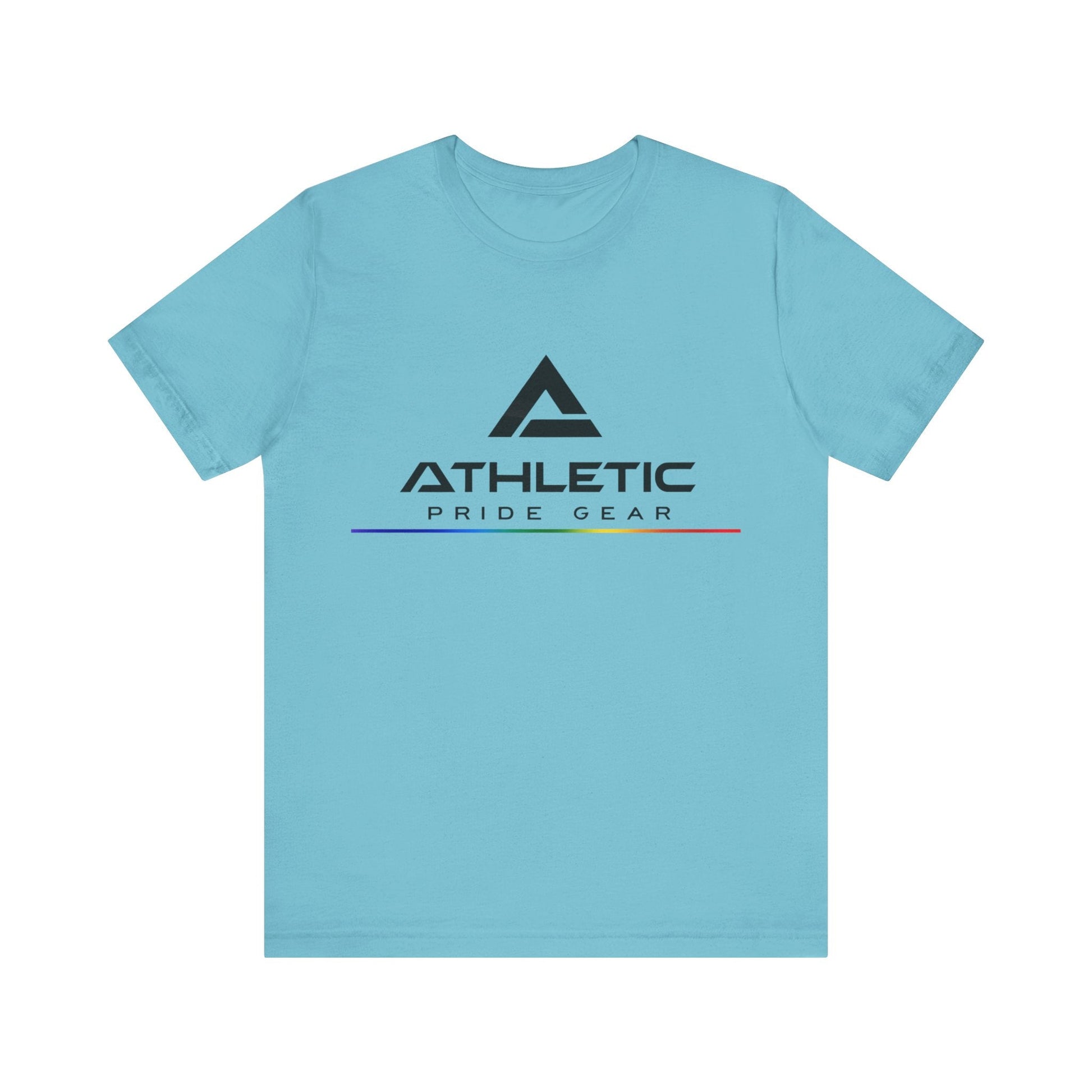 T-Shirt Athletic Pride Gear Tee Turquoise / S