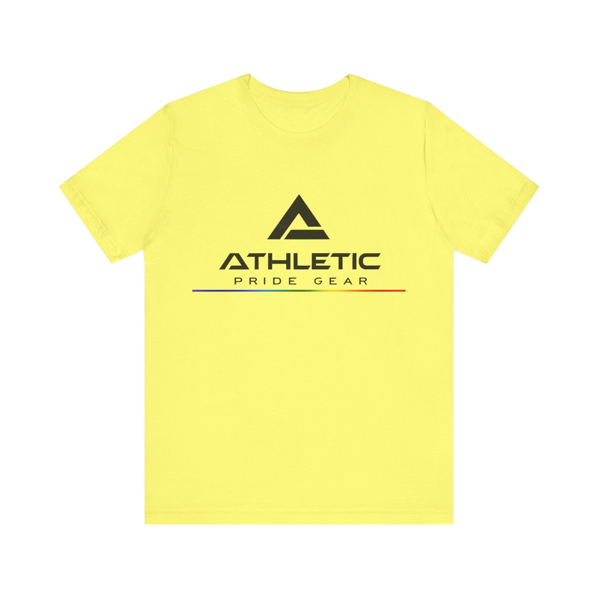 T-Shirt Athletic Pride Gear Tee Yellow / S