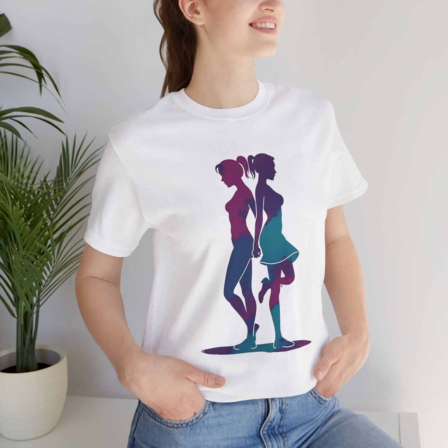 T-Shirt Back to Back Ladies T-Shirt White / XS