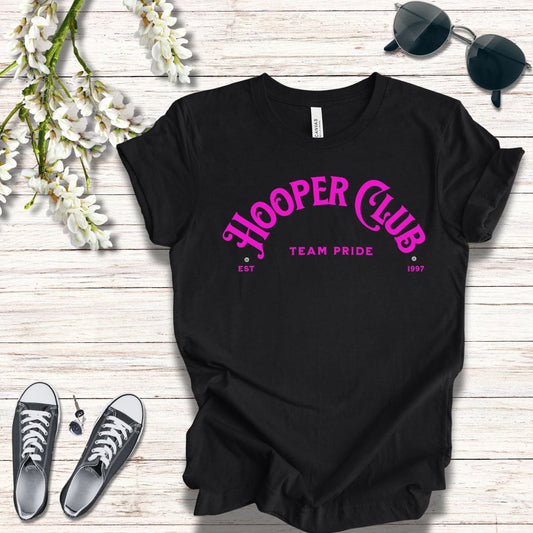 T-Shirt Basketball Tee - Hooper Club Team Pride - Unisex Jersey Short Sleeve Tee