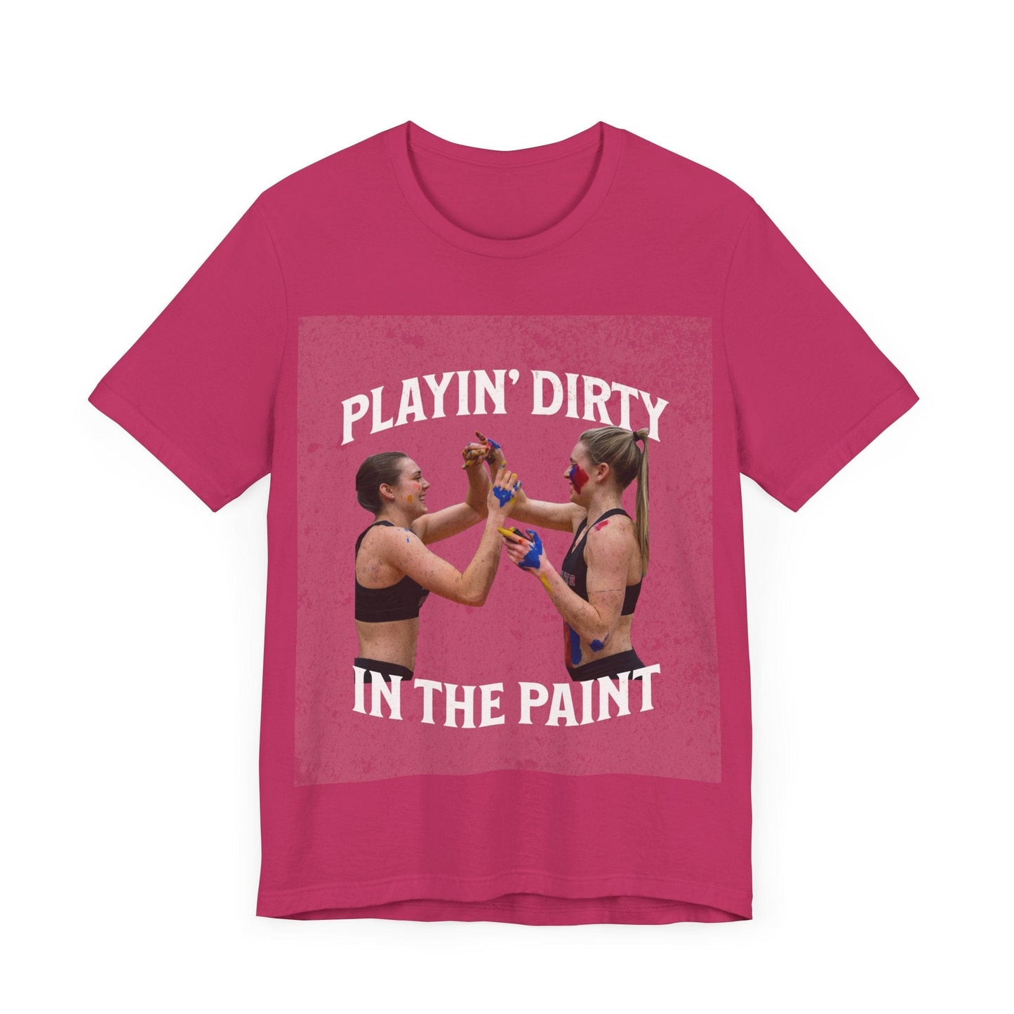 T-Shirt Basketball Tee - Playin Dirty in the Paint