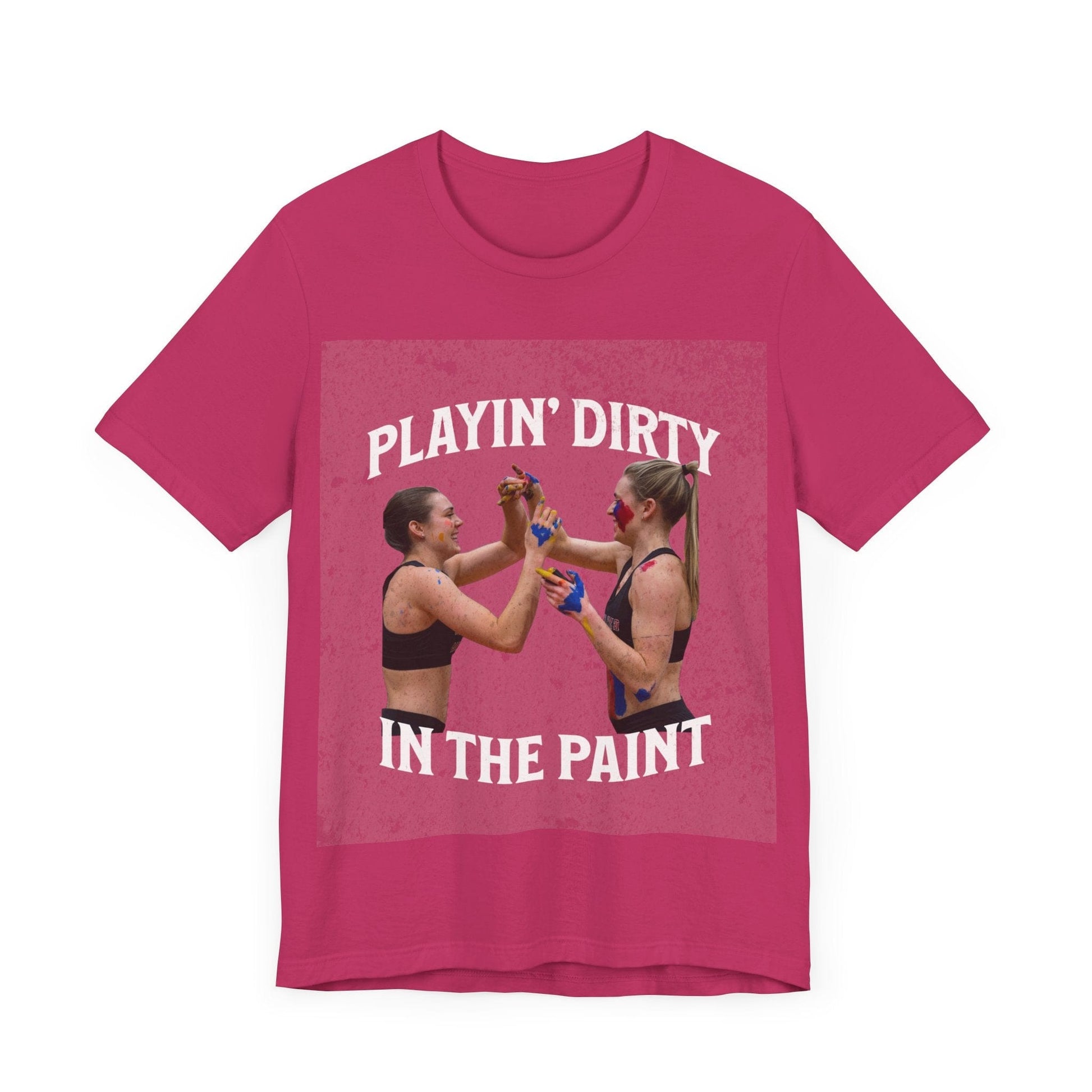T-Shirt Basketball Tee - Playin Dirty in the Paint