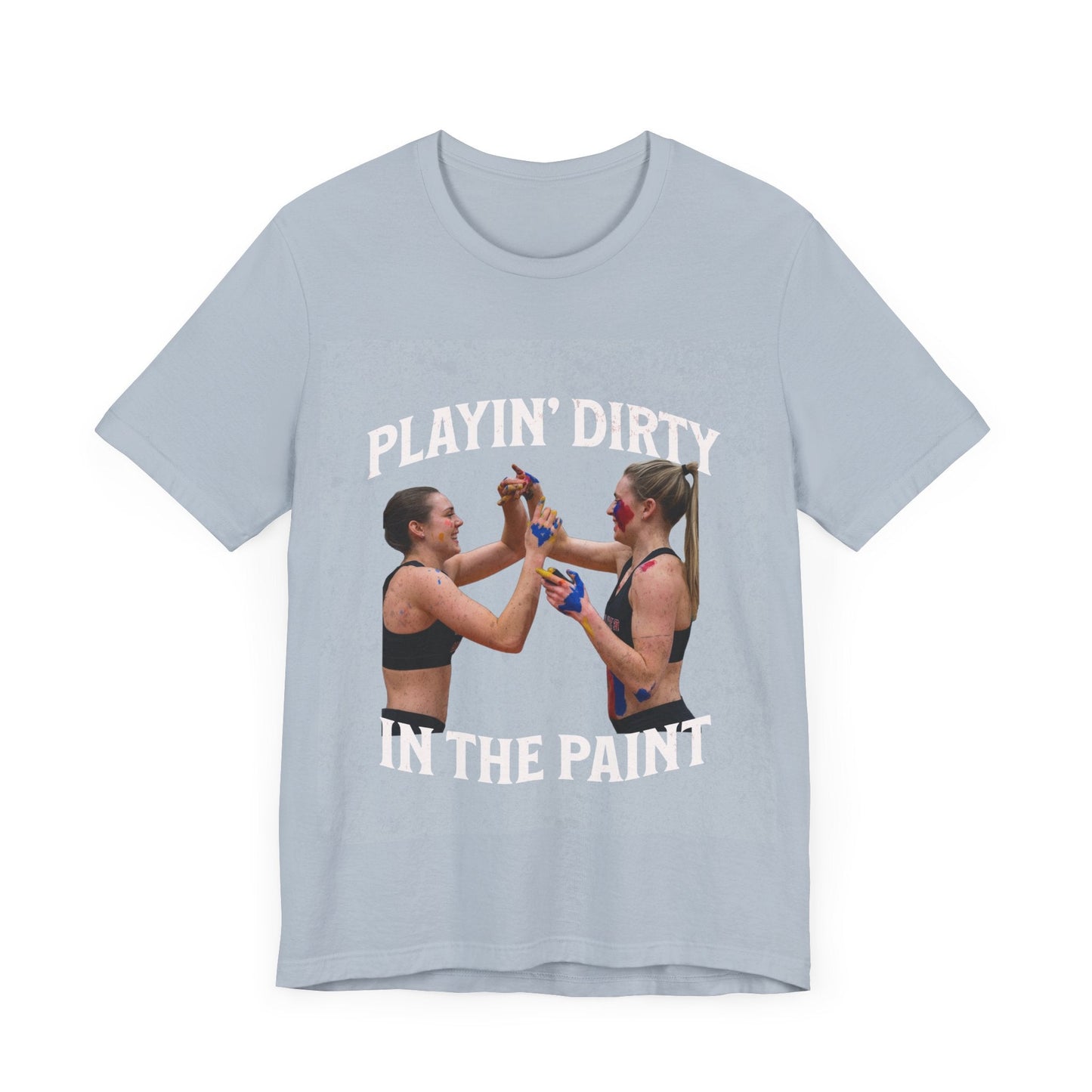 T-Shirt Basketball Tee - Playin Dirty in the Paint