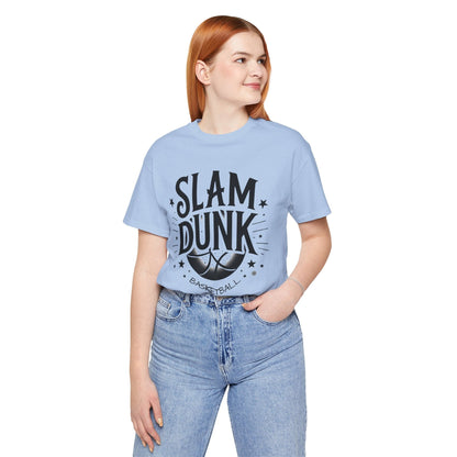 T-Shirt Basketball Tee - Slam Dunk Design