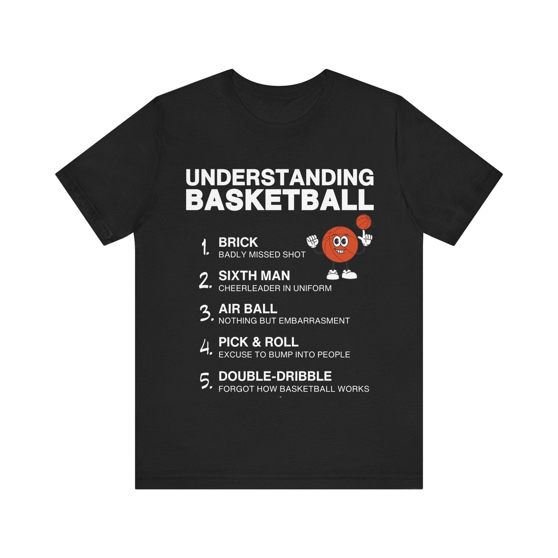 T-Shirt Basketball Tee - Understanding Basketball Black / S