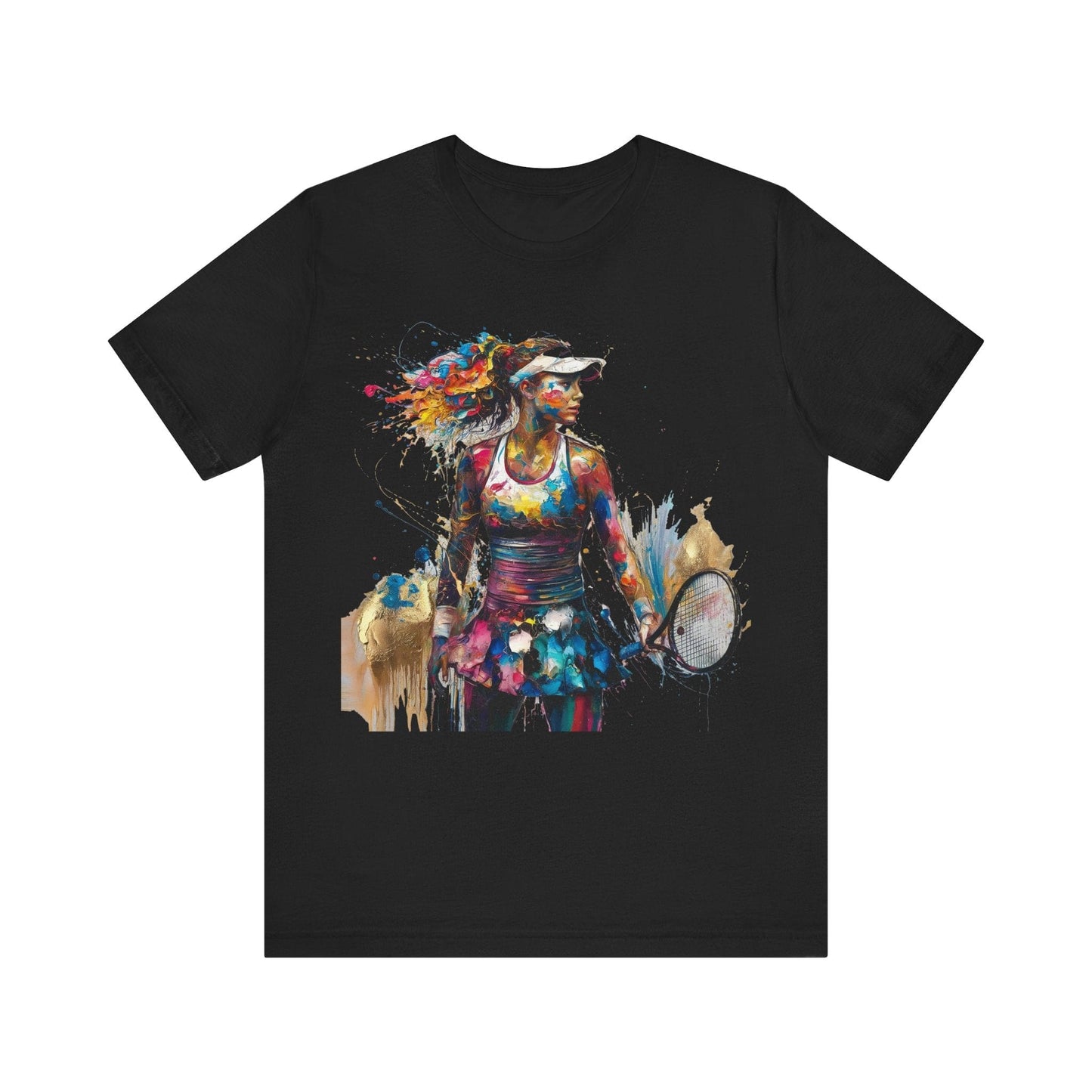 T-Shirt Basketball Tee - Unisex Jersey Short Sleeve Tee Black / S