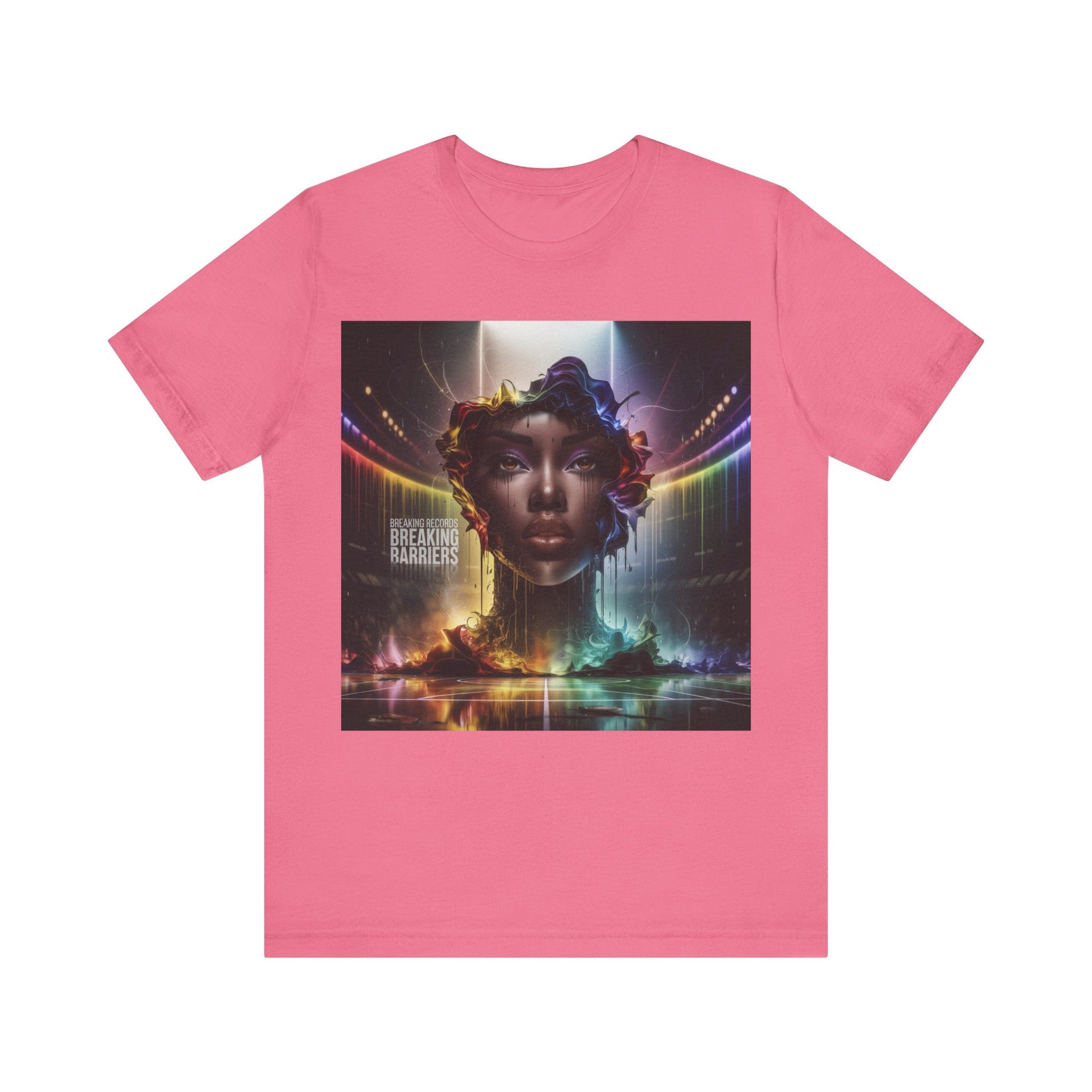 T-Shirt Breaking Records & Barriers Unisex Graphic Tee Charity Pink / S