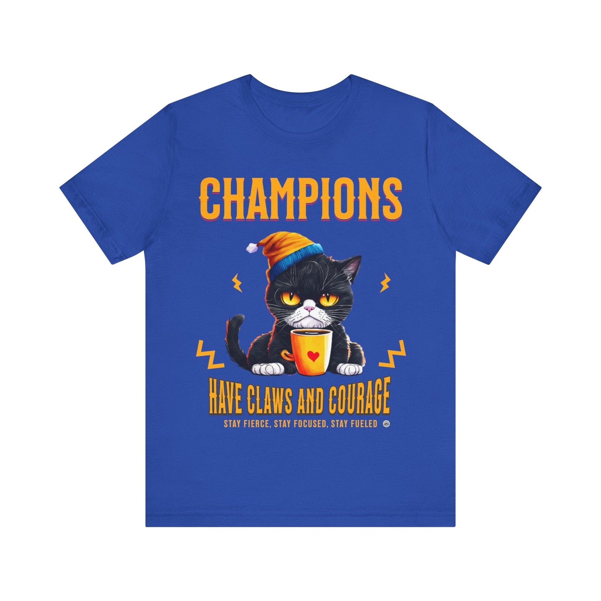 T-Shirt Claws and Courage Unisex Tee True Royal / S