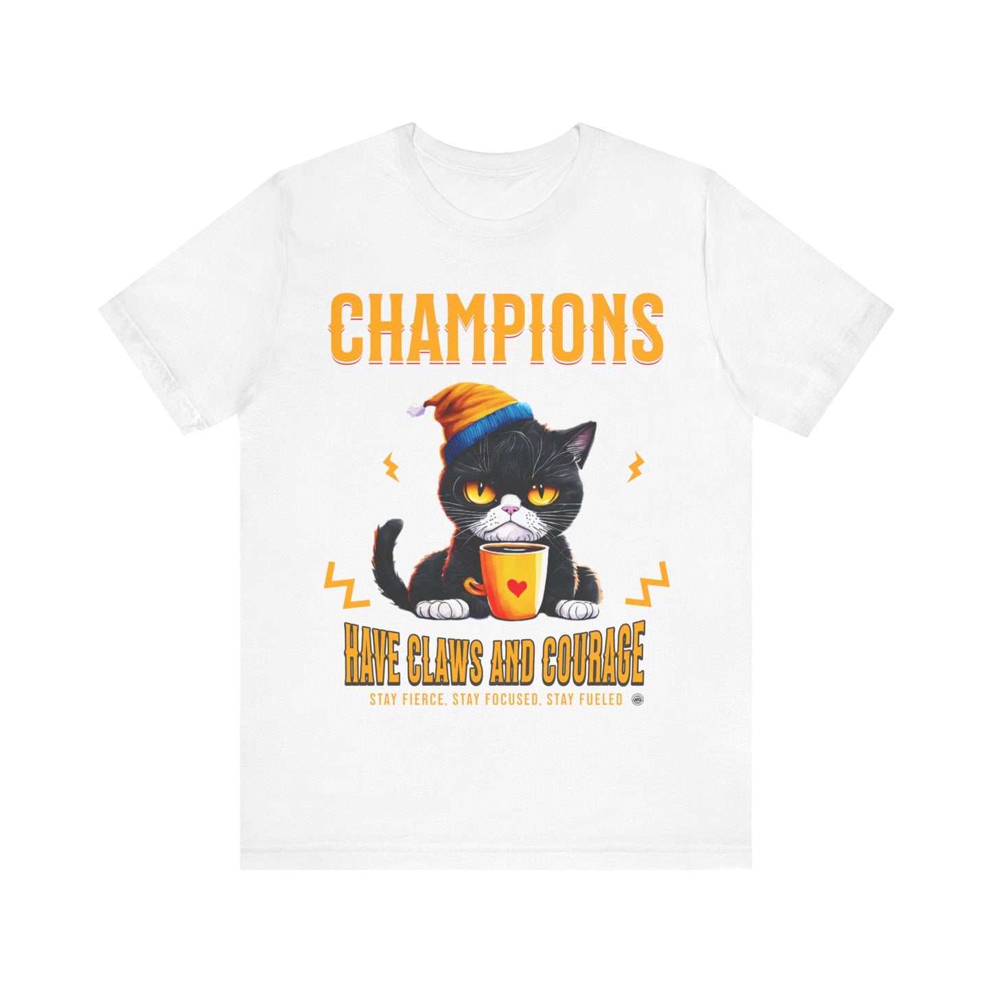 T-Shirt Claws and Courage Unisex Tee White / S