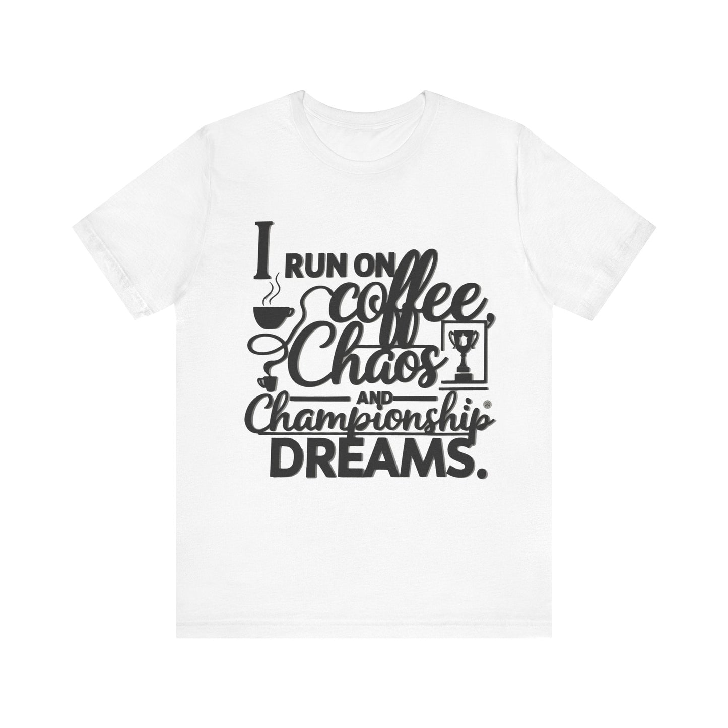 T-Shirt Coffee Chaos Unisex Tee White / S