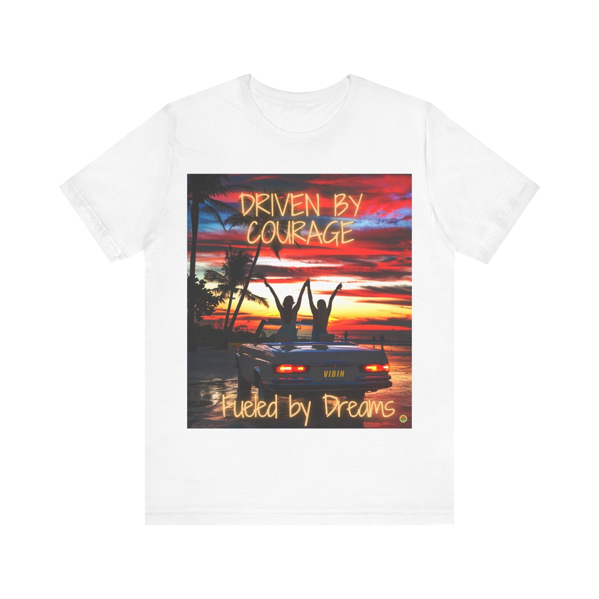 T-Shirt Courageous Dreamer Unisex Tee White / S